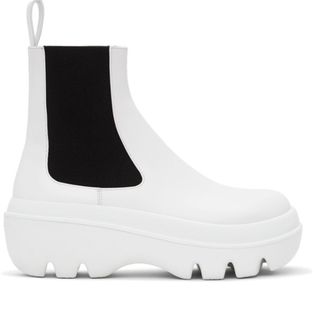 Price Firm - Proenza Schouler Leather Storm Chelsea Boots